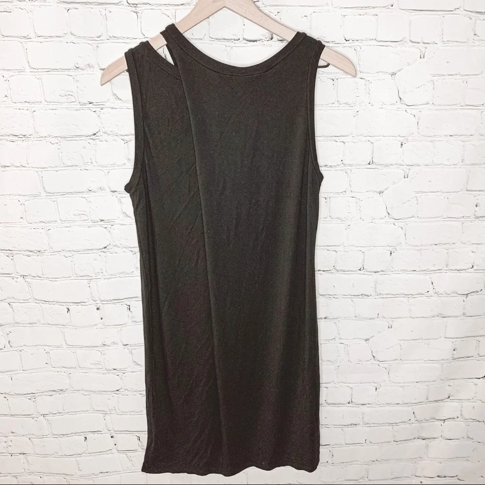 Revolve LAmade Salton Tank Dress Raven Size Small NWT